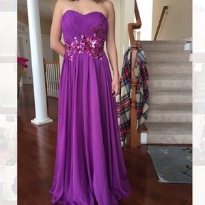 Purple Gown